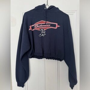 Budweiser Cropped Hoodie